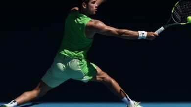 Alcaraz endures marathon first set in Aus Open, advancing to third round with a strong performance