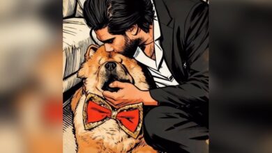 Amaal Mallik shares heartfelt tribute for his late pet Chow Chow, Handsome, on Instagram.