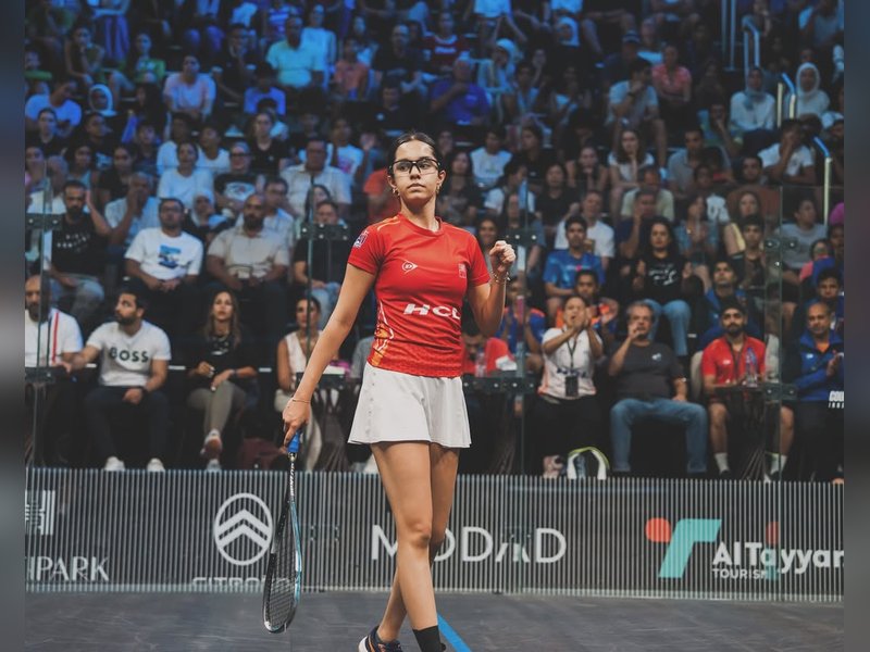 Anahat Singh of India advances to the semifinals of the British Junior U-19 Open squash tournament