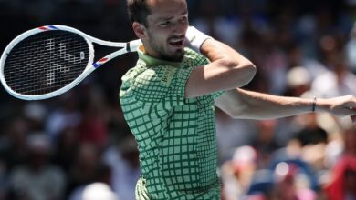 Aus Open: Medvedev and Rublev reach third round in Melbourne