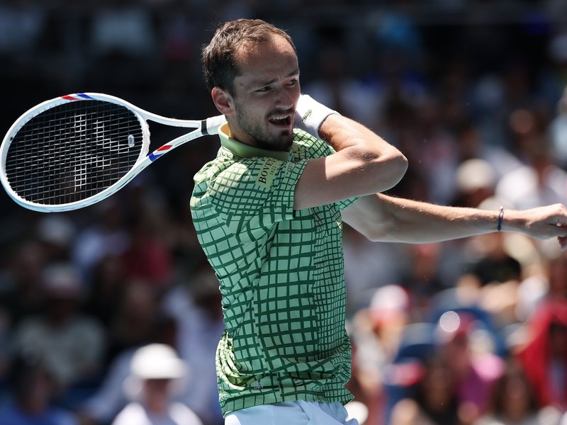 Aus Open: Medvedev and Rublev reach third round in Melbourne