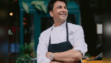 Celebrity chef Vikas Khanna criticizes Mumbai airport’s carpet for health risks, urges removal for better safety.