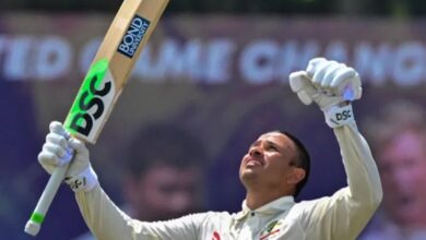 Cummins and Dhawan honor retiring Khawaja, with just one more home century needed