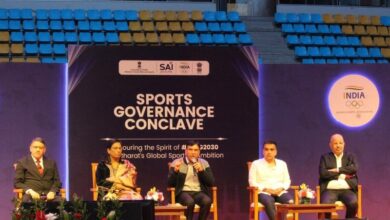 Dr. Mandaviya speaks at Ahmedabad’s Sports Governance Conclave