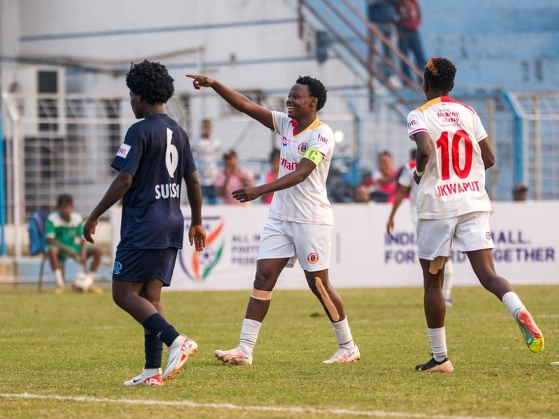East Bengal Tops IWL 2025-26 Table with 5-0 Win Over Nita FA