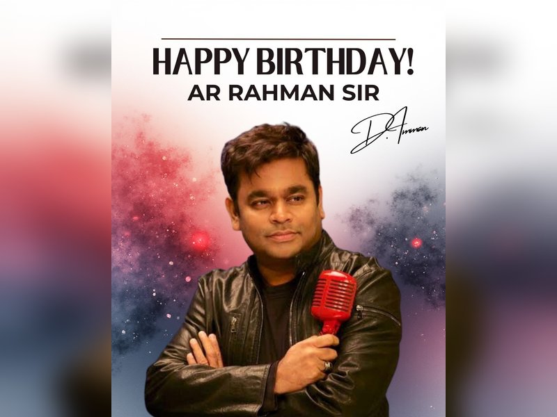 K S Chithra Wishes A R Rahman a Happy Birthday, Urging Him to Keep Stealing Hearts with His Music