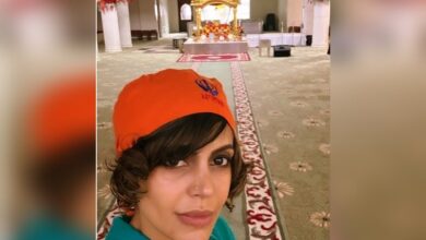 Mandira Bedi commits to a daily 21-day visit to Gurudwara, staying grateful despite busy schedule.
