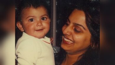 Neetu Kapoor fondly shares a throwback photo with daughter Riddhima on Instagram, sparking nostalgia.