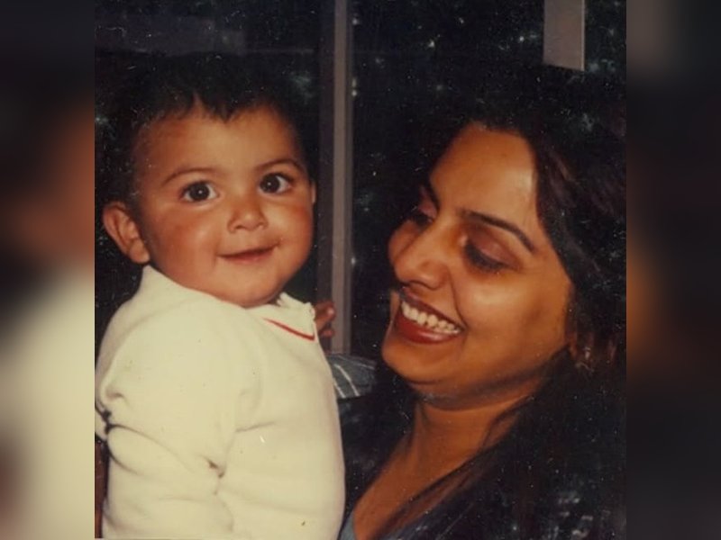 Neetu Kapoor fondly shares a throwback photo with daughter Riddhima on Instagram, sparking nostalgia.