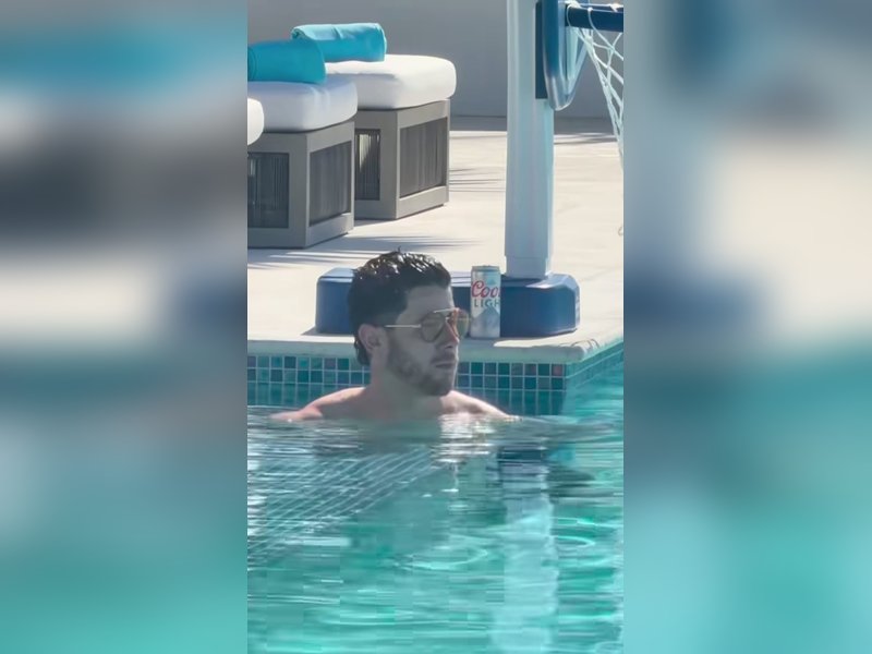 Priyanka Chopra Jonas Shares Adorable Video of Nick Jonas Looking Like a “Snack” in the Pool Priyanka Chopra Jonas Shares Adorable Video of Nick Jonas Looking Like a “Snack” in the Pool