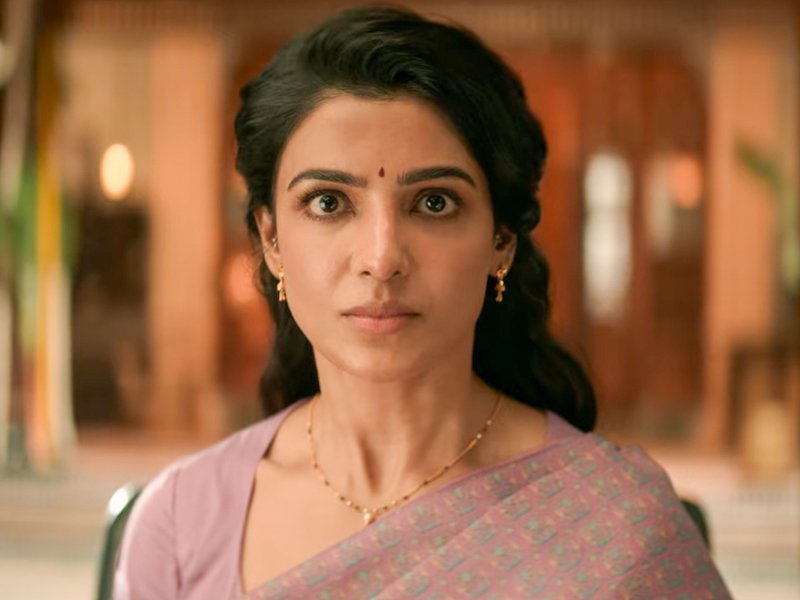 Samantha Ruth Prabhu reveals emotional teaser for her new film “Maa Inti Bangaaram,” promising family drama.