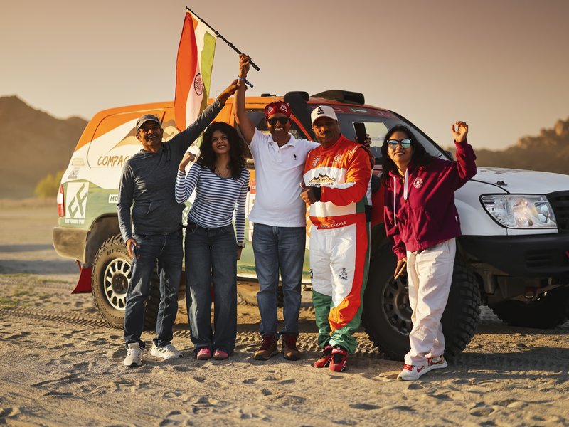 Sanjay Takale Creates History by Winning H3 Class in Dakar Rally 2026 Prologue