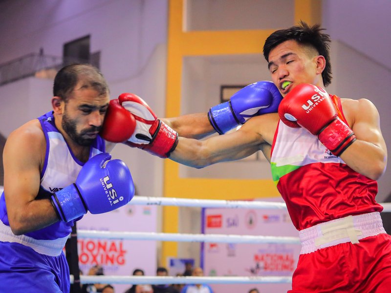 Senior National Boxing: Jadumani Singh and Pawan Bartwal to face off in final after easy wins