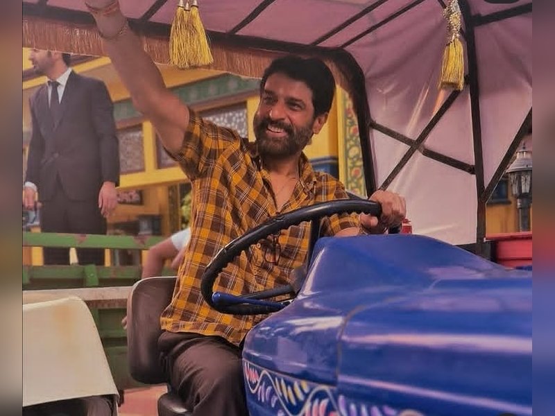 Shakti Anand Gives Fans Fun Behind-the-Scenes Look at ‘Mahadev & Sons’ While Driving a Tractor