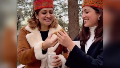 Yami Gautam shares her cozy winter moment with sister, enjoying tea and panjiri laddoos at home.